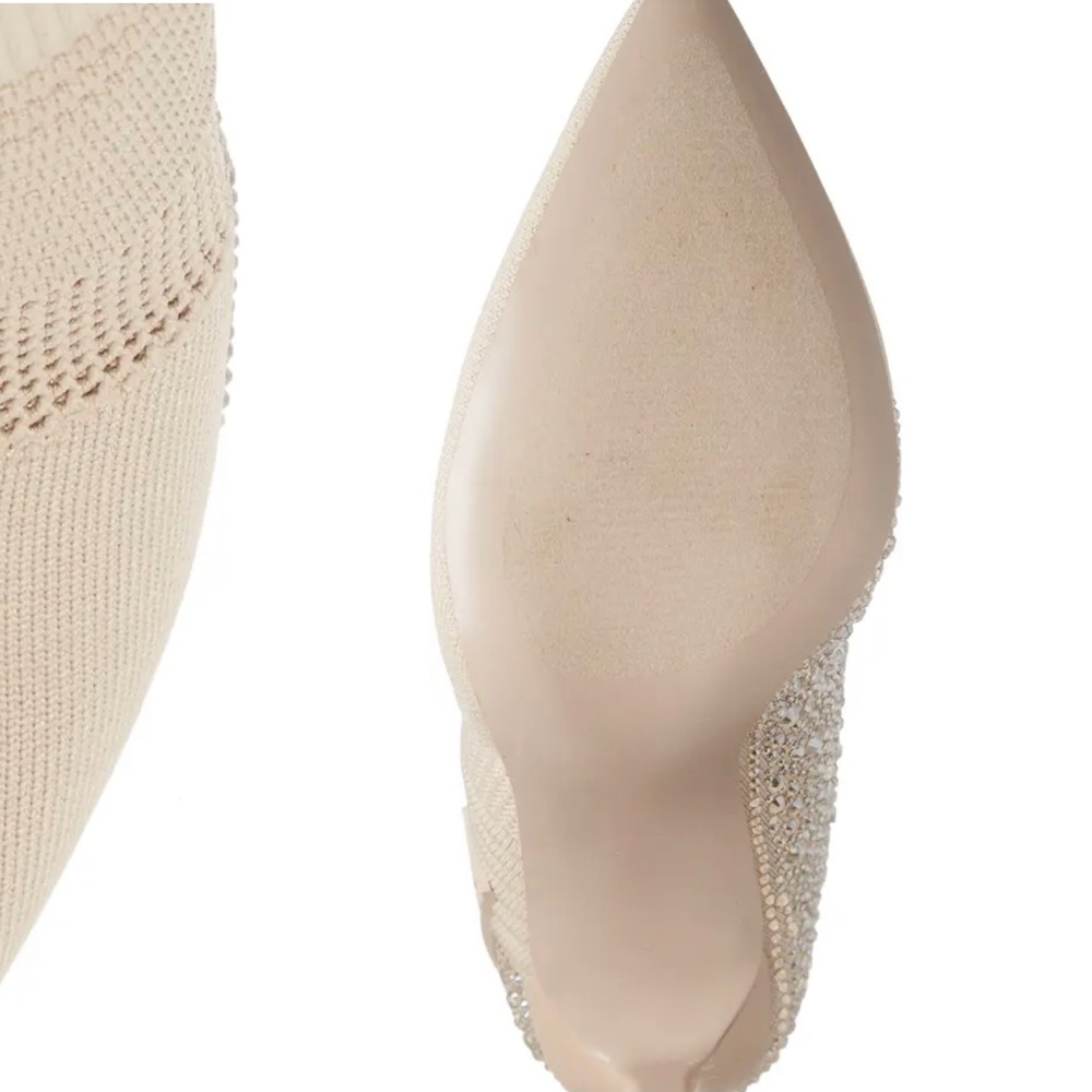 Maxwelle pointed toe knit boot